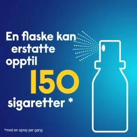 wn flaske kan erstatte opptil 150 sigaretter